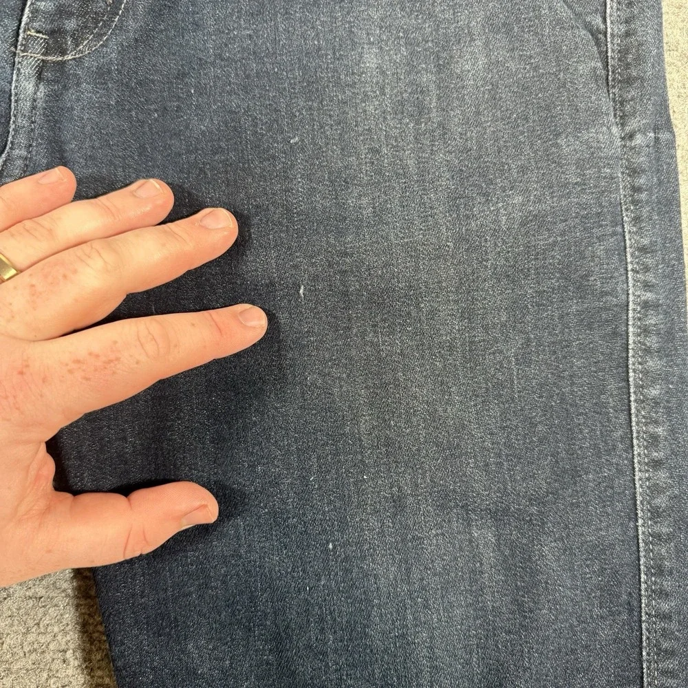DU/ER Jeans Mens 32x32 (Fits 32x31) Blue L2X Stay Dry Slim Fit Stretch Dark Wash